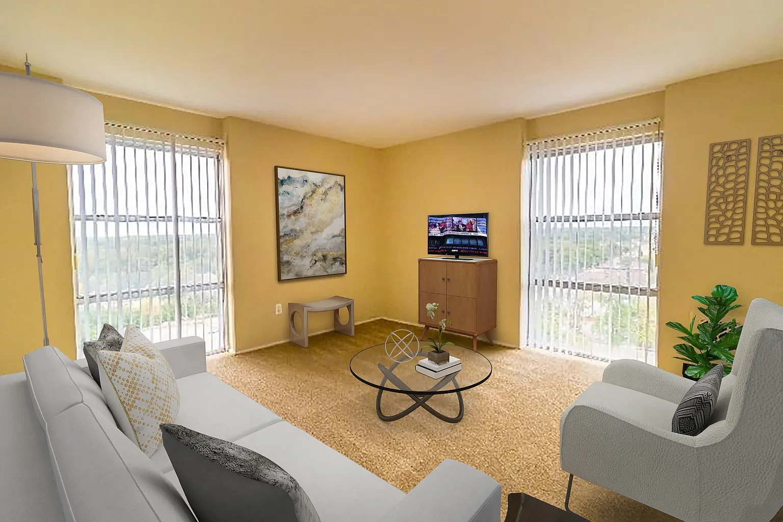 Crystal Tower – 1 Bed 1 Bath Medium w balcony