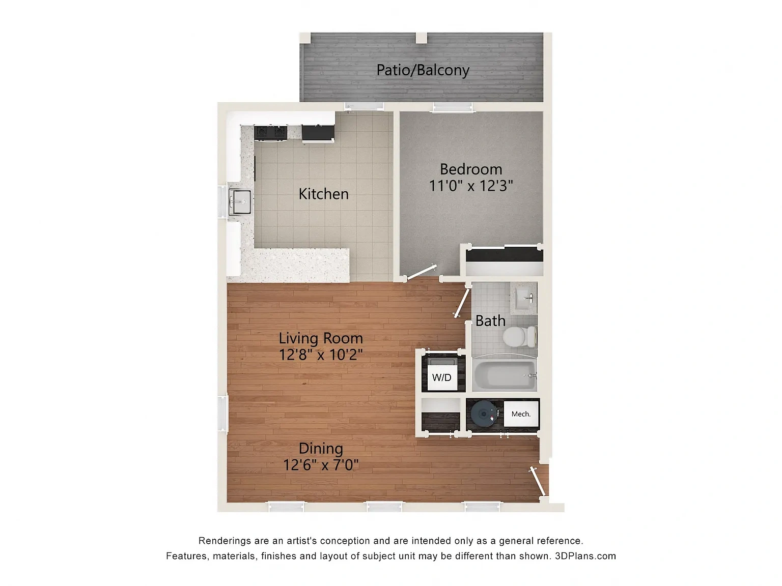 Malvern Manor Apartments – Floor plan