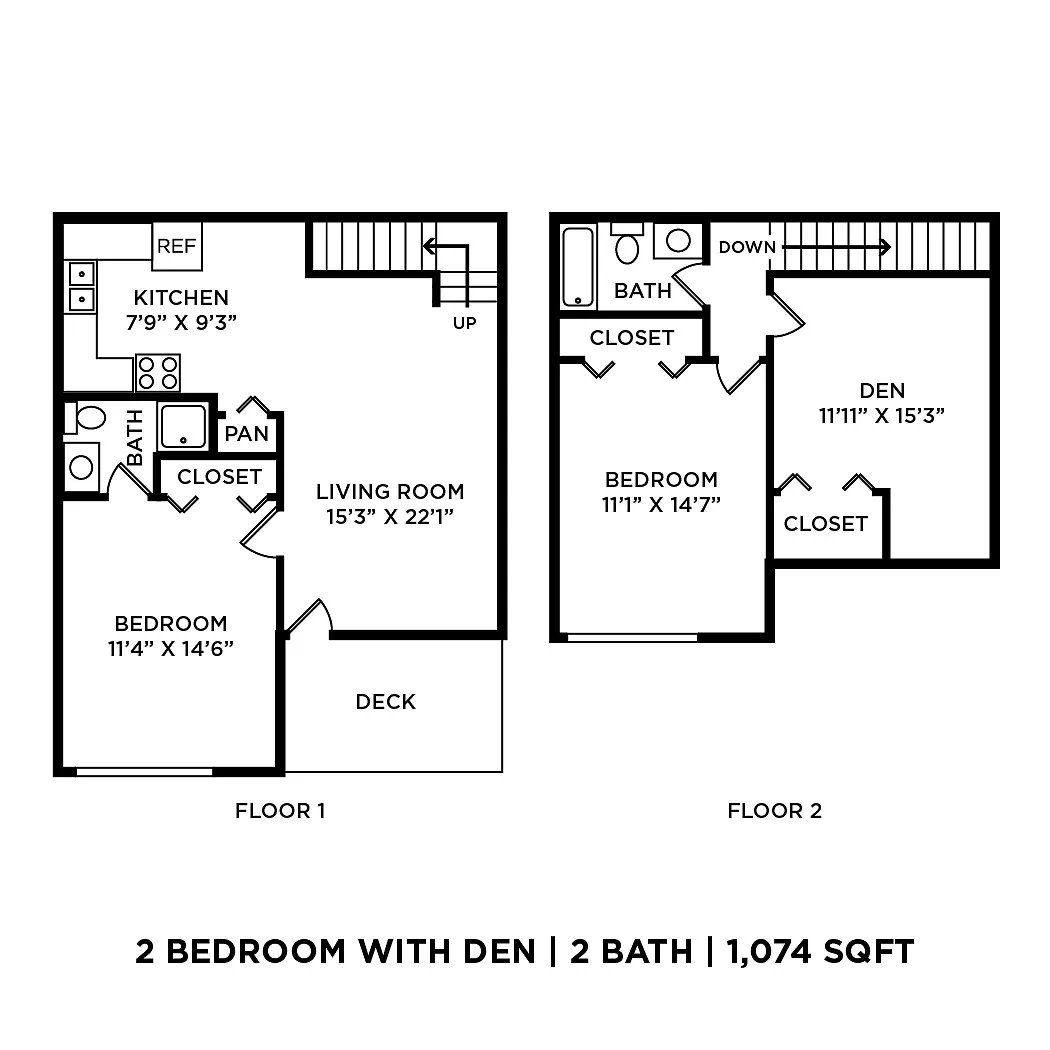 Merriman Valley Apartments & Townhomes – Floor plan