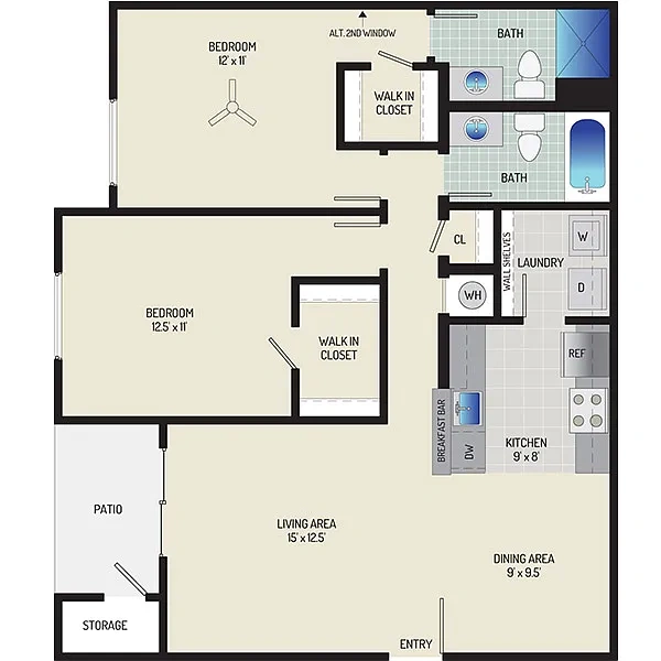 Harbour Gates Apartments – Floor plan