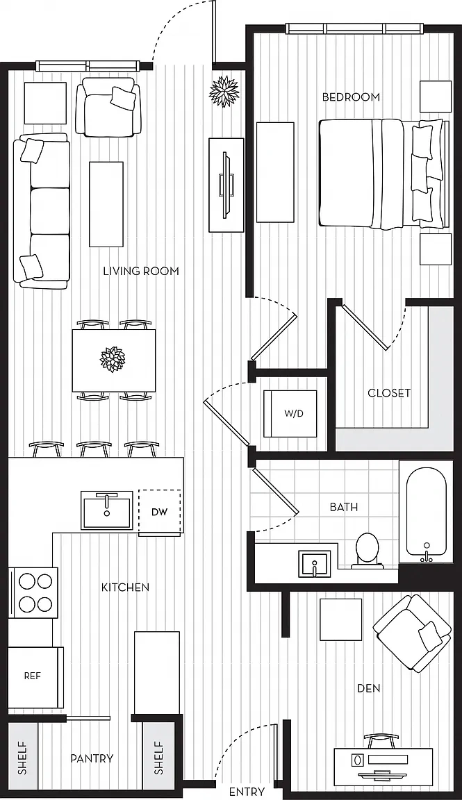 Voda – Floor plan