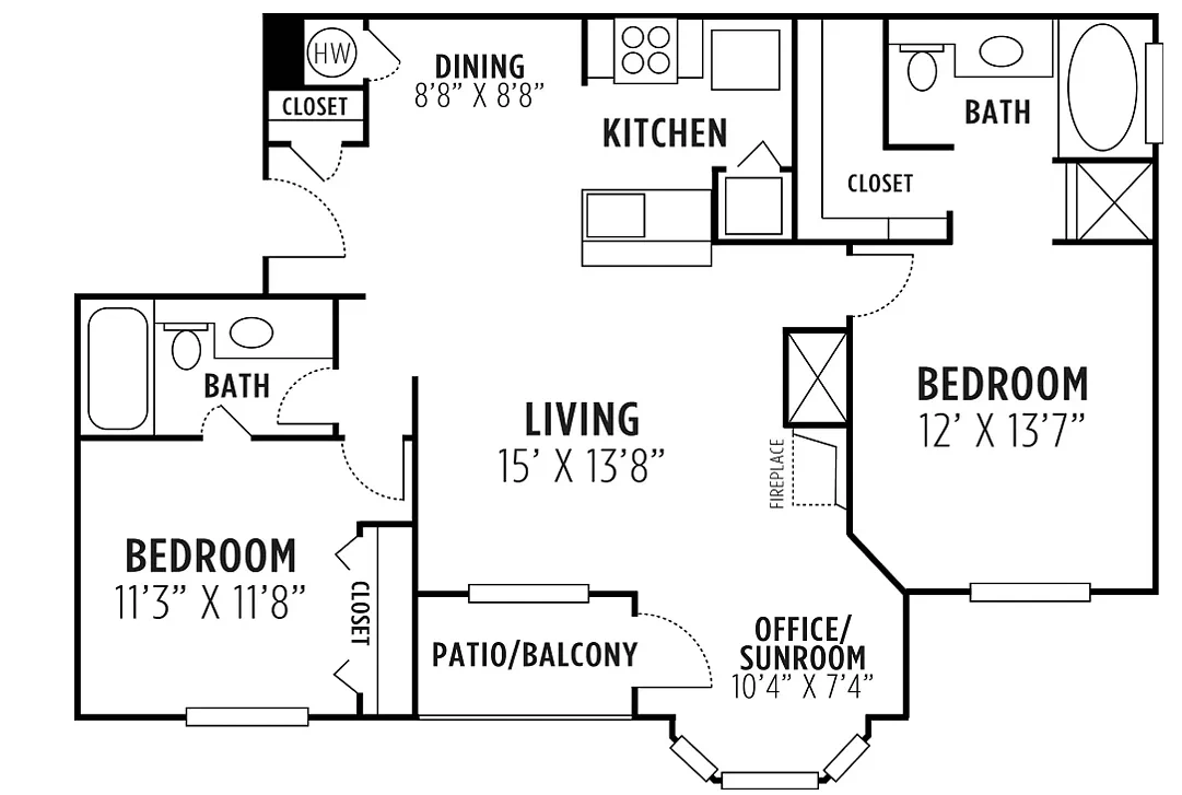 670 Thornton – Floor plan