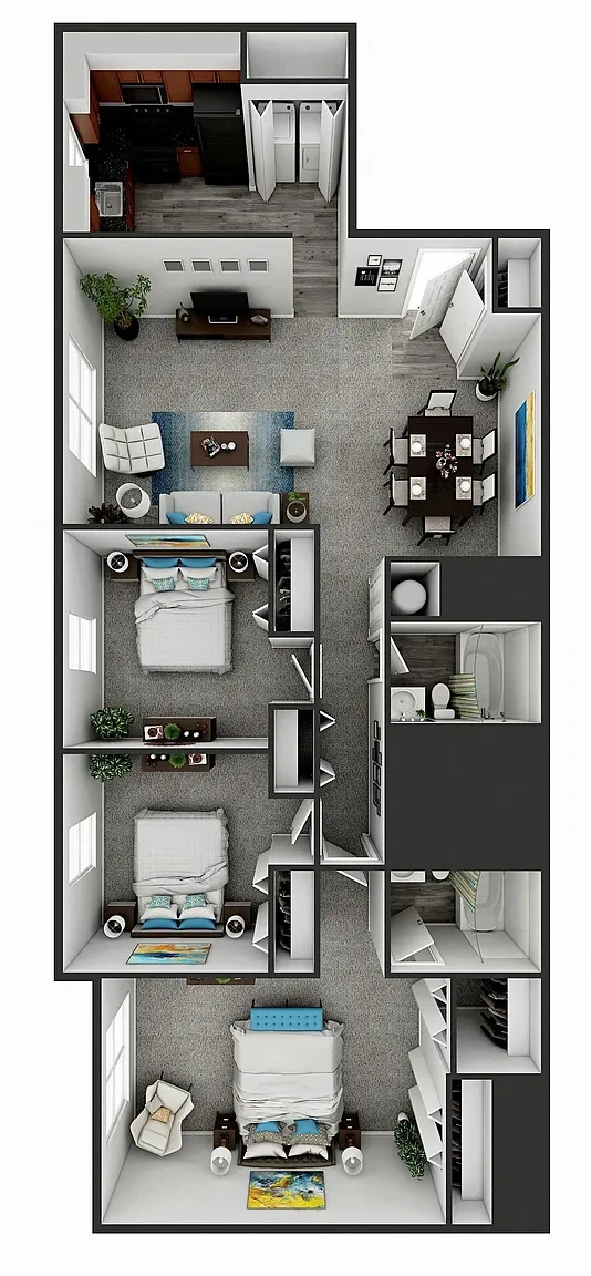 Rolling Hills – Floor plan