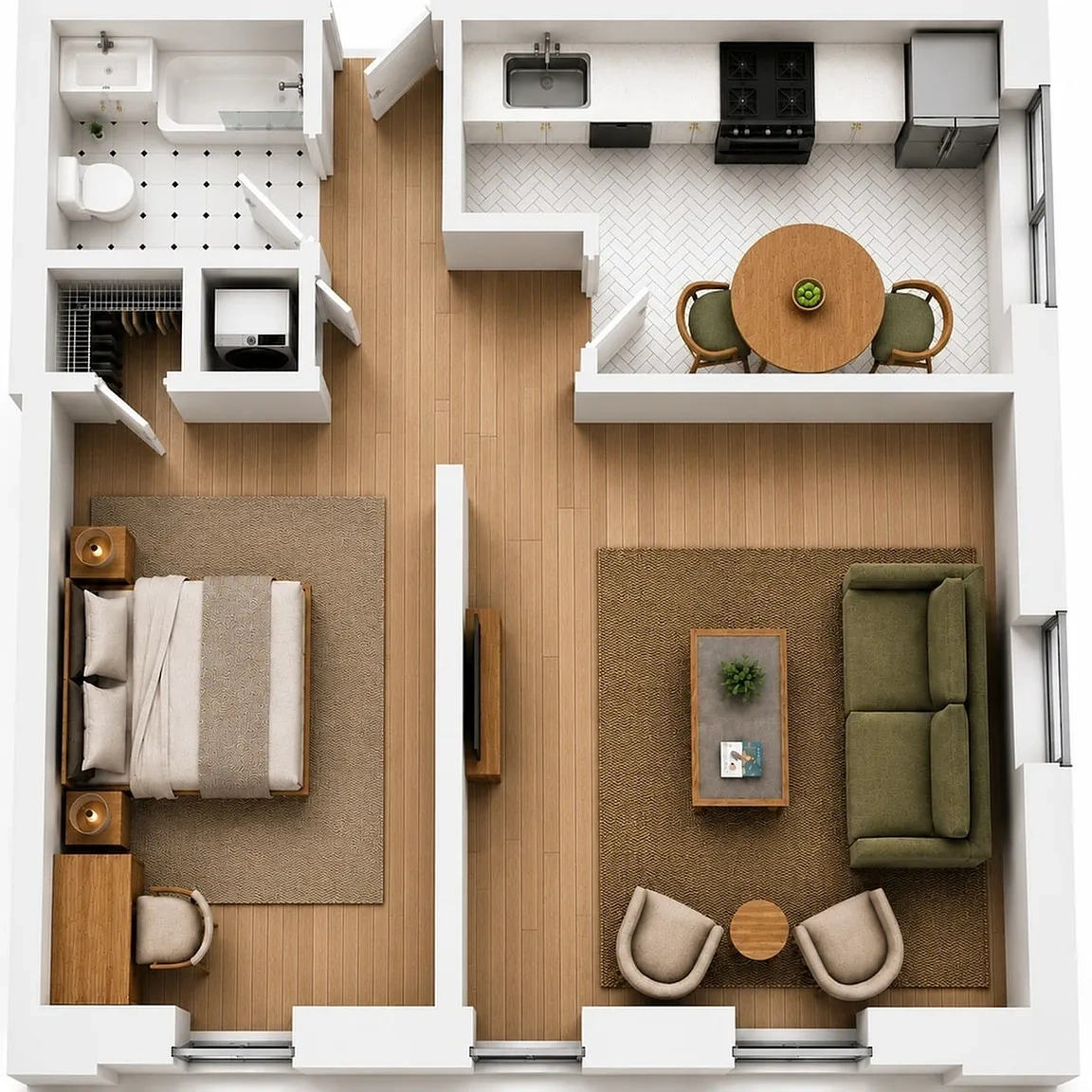 Belleayre Apartments – Floor plan