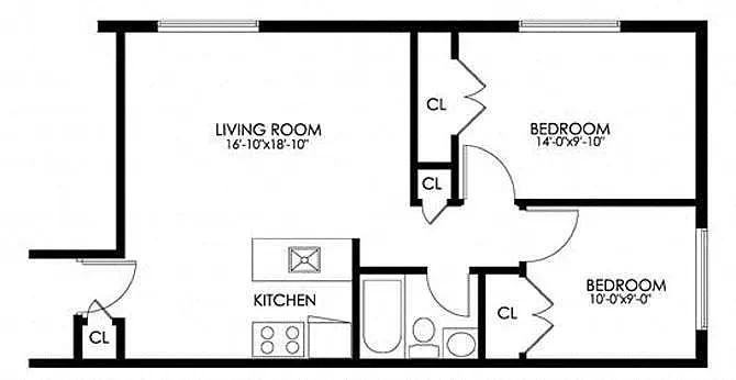 Kensington Club Apartments – 2 Bedroom