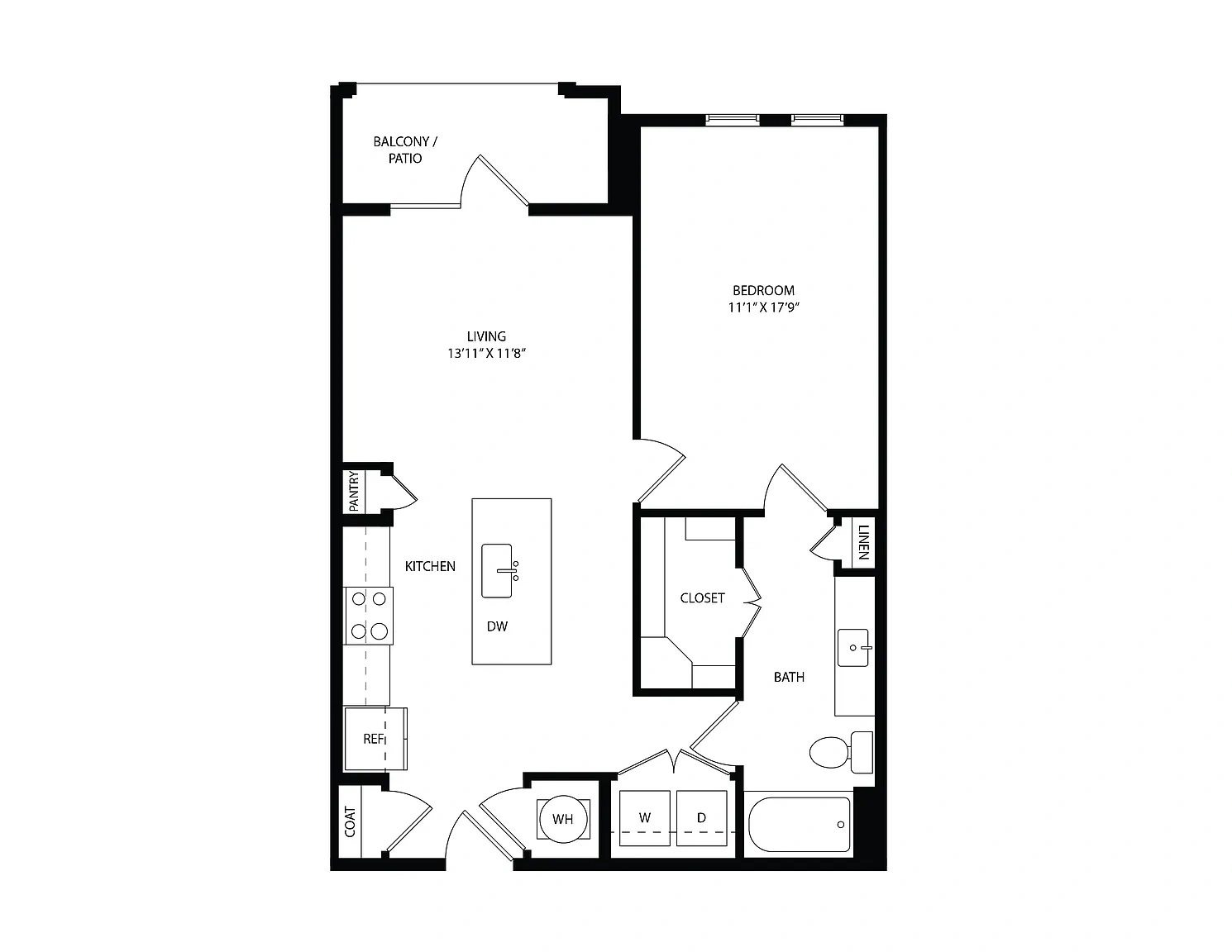 Jefferson Merritt Park – Floor plan