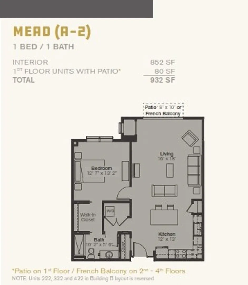 The Marquette – Floor plan