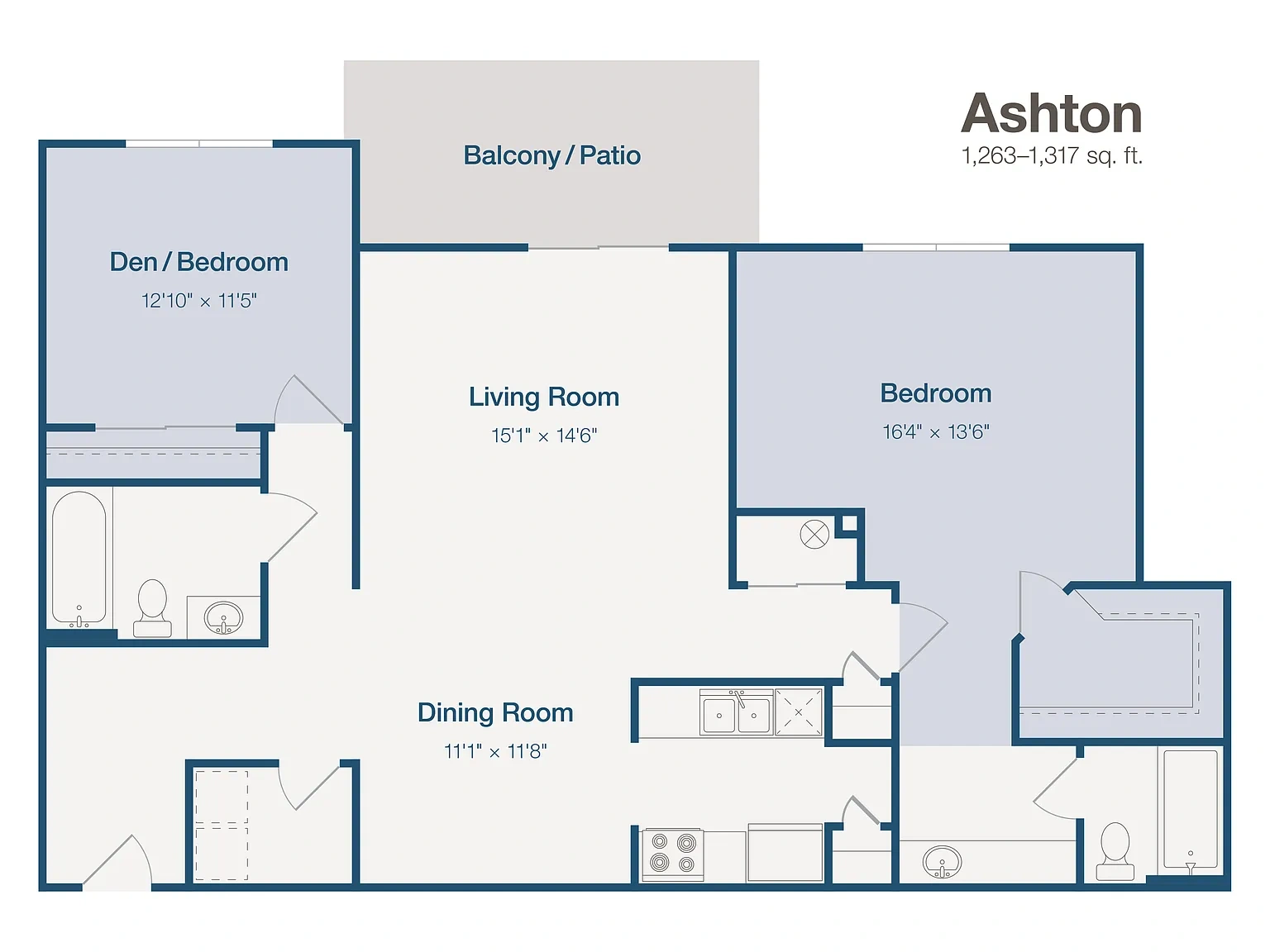 Stone Bridge – 2BD, 2Bth