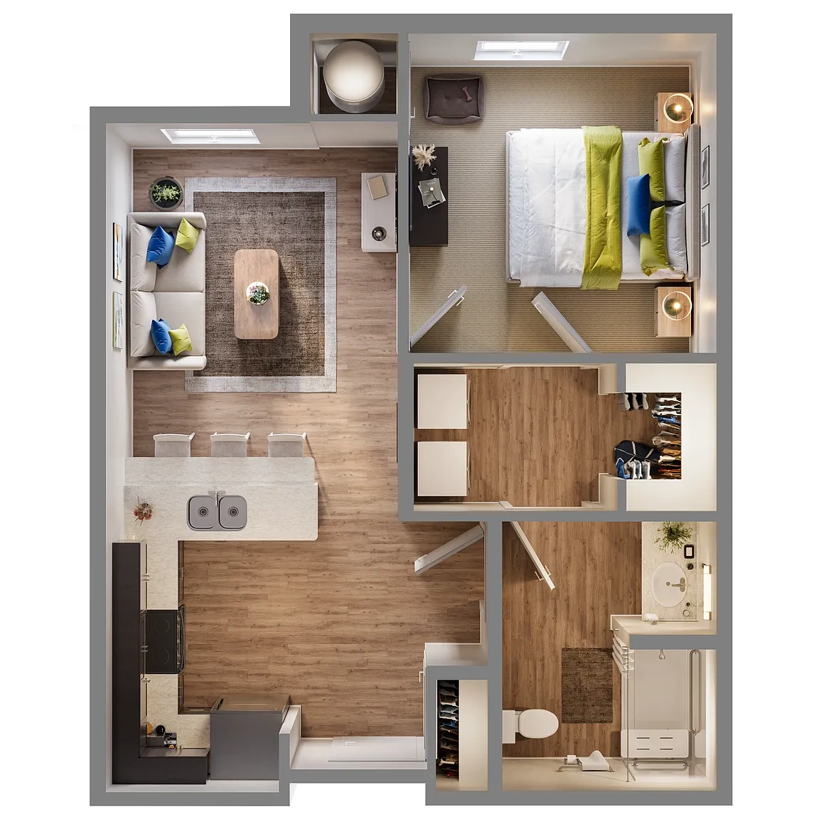 Collingwood Green Living – One Bedroom