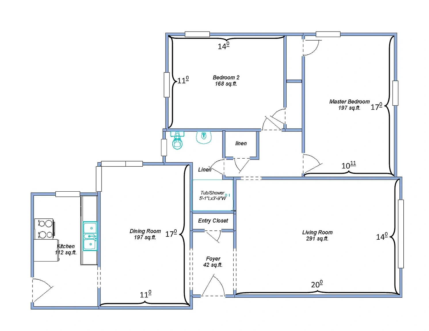Shaker Heights on Van Aken – West-Lee 2 bedroom