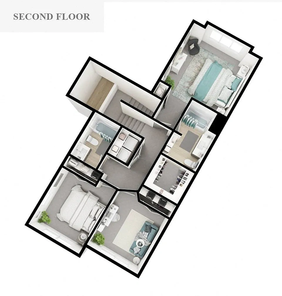 Banner Hill Townhomes – Floor plan