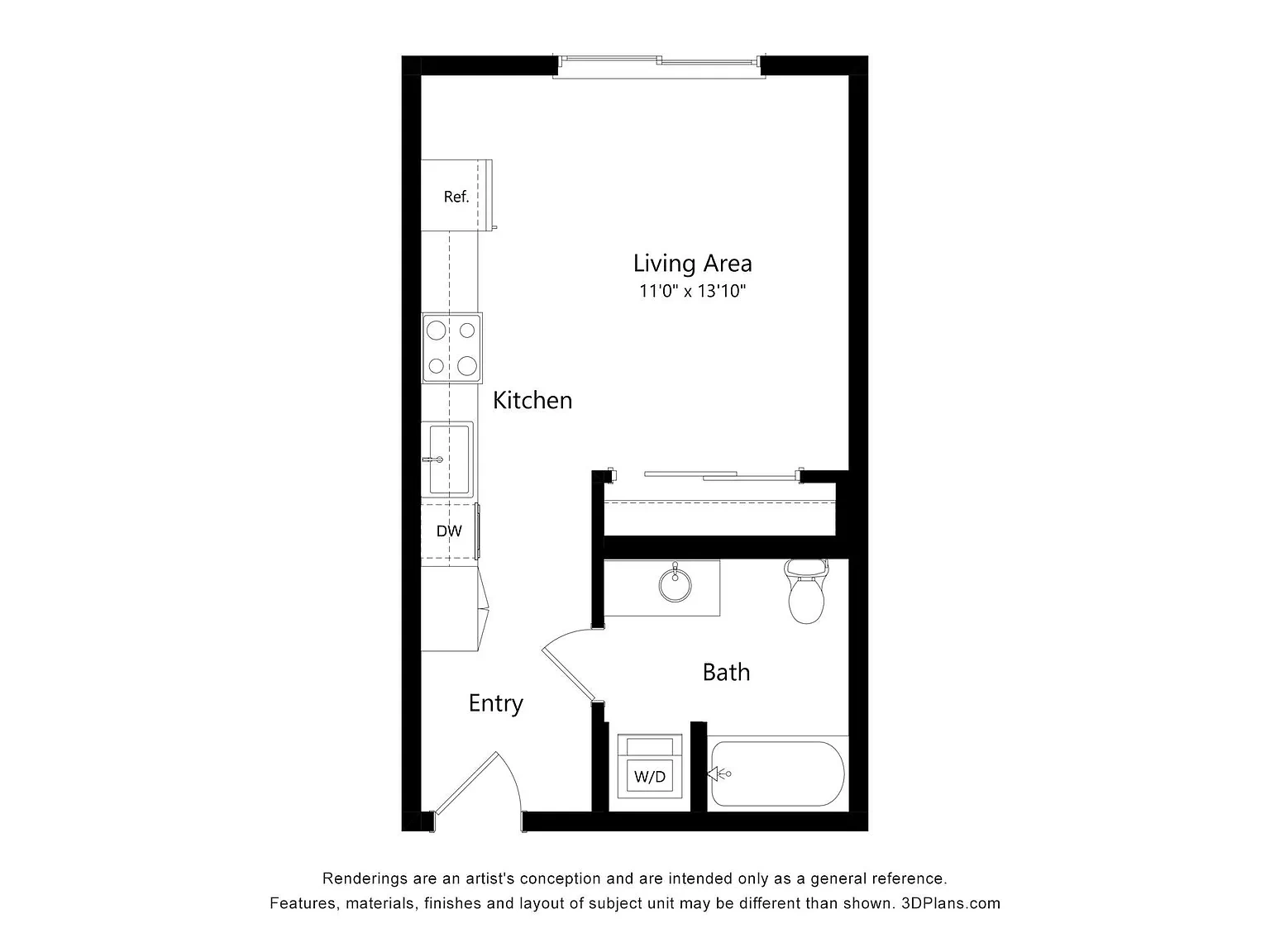 The LINE – Floor plan