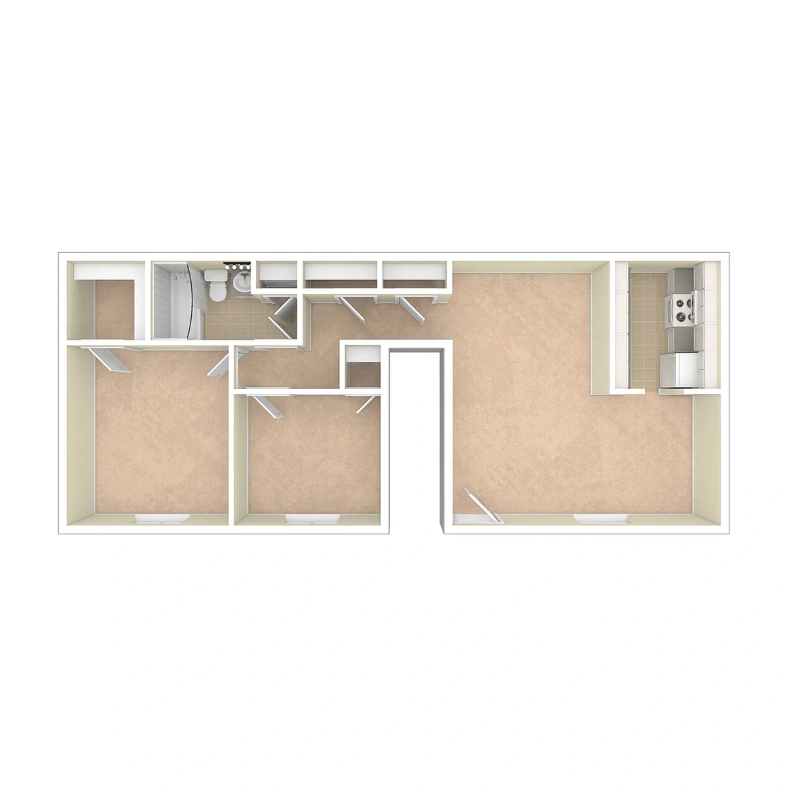 Dovertowne – Floor plan