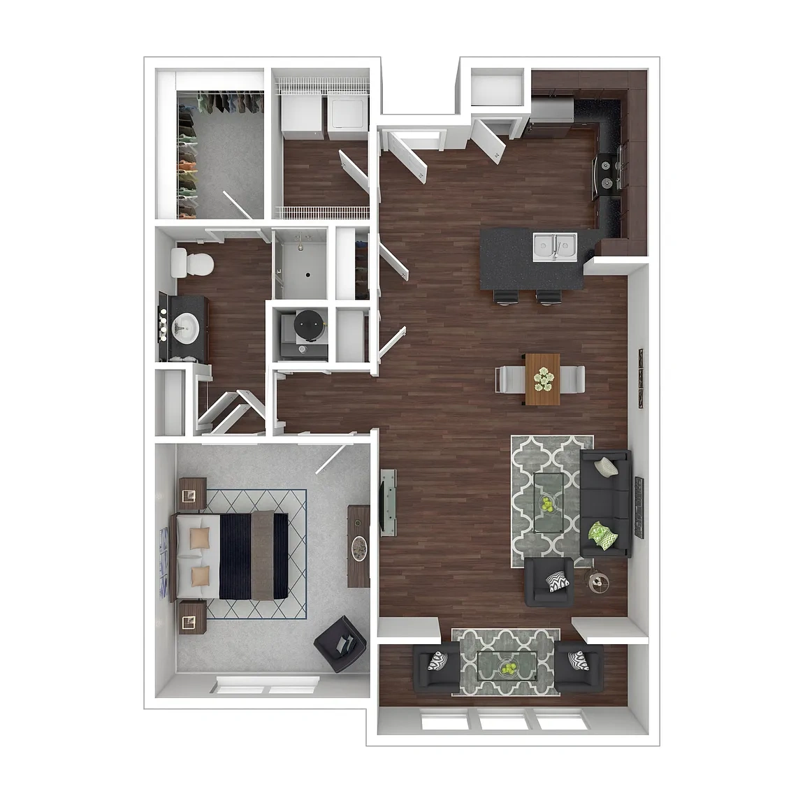 Traditions at Royalton Place - Seniors 55+ – 1 Bedroom Traditional