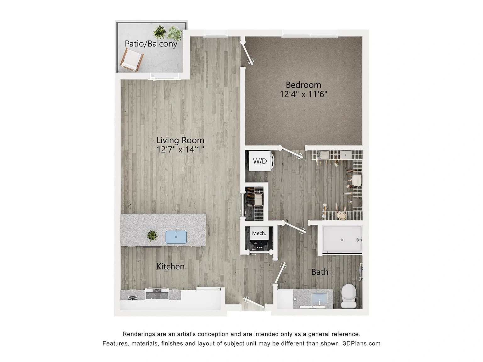 The Fitzroy – Floor plan