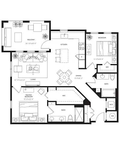Ivory Lantana – Floor plan