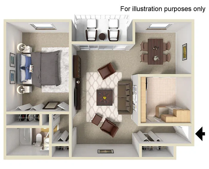 Crystal Springs – Floor plan