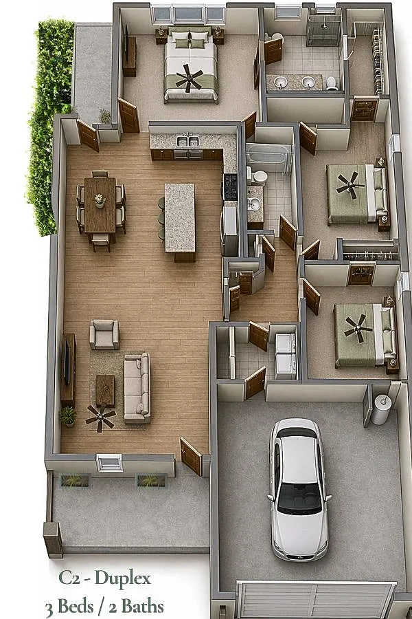 Cedar Crest – Floor plan