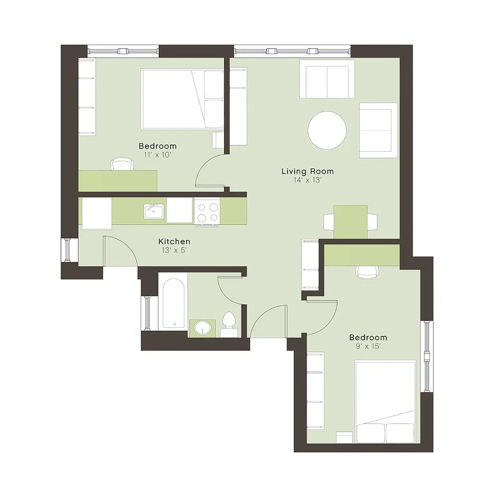 5300 S. Drexel Avenue – Floor plan