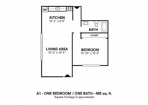 Stoneridge at Mark Center Apartment Homes – Floor plan