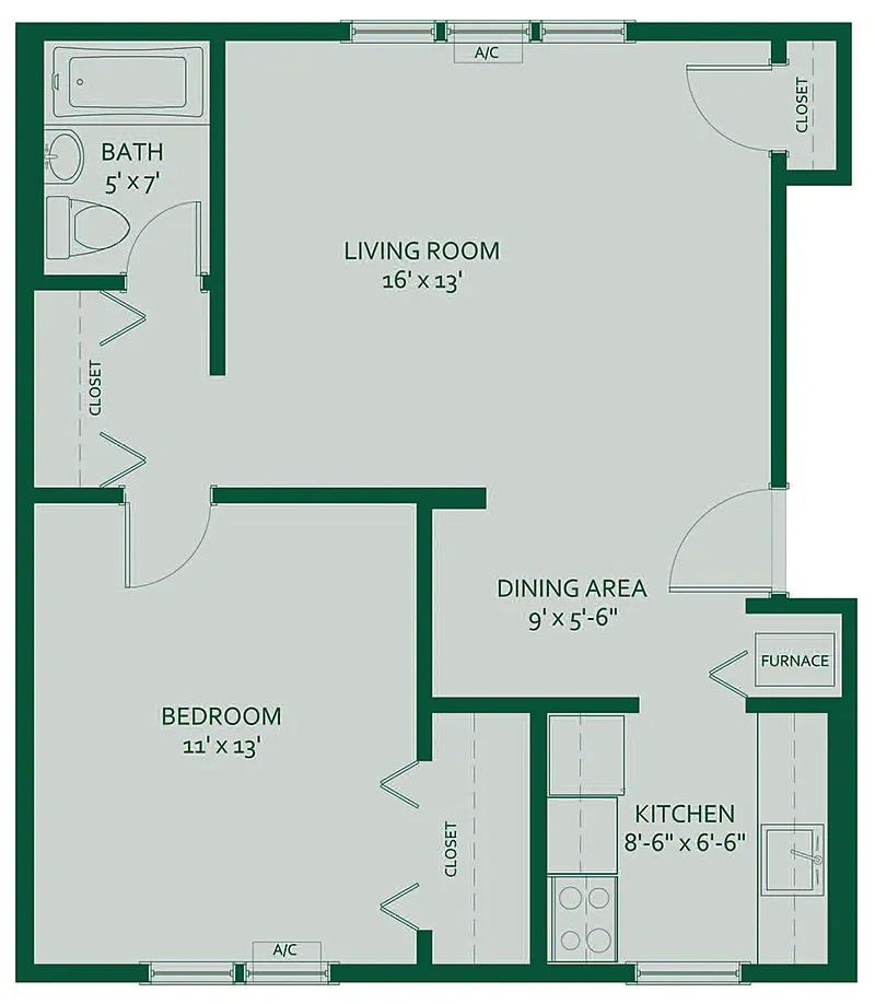 Brandywyne Village – Floor plan