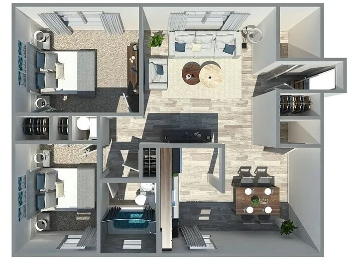The Larchmont Estates – Two Bedroom