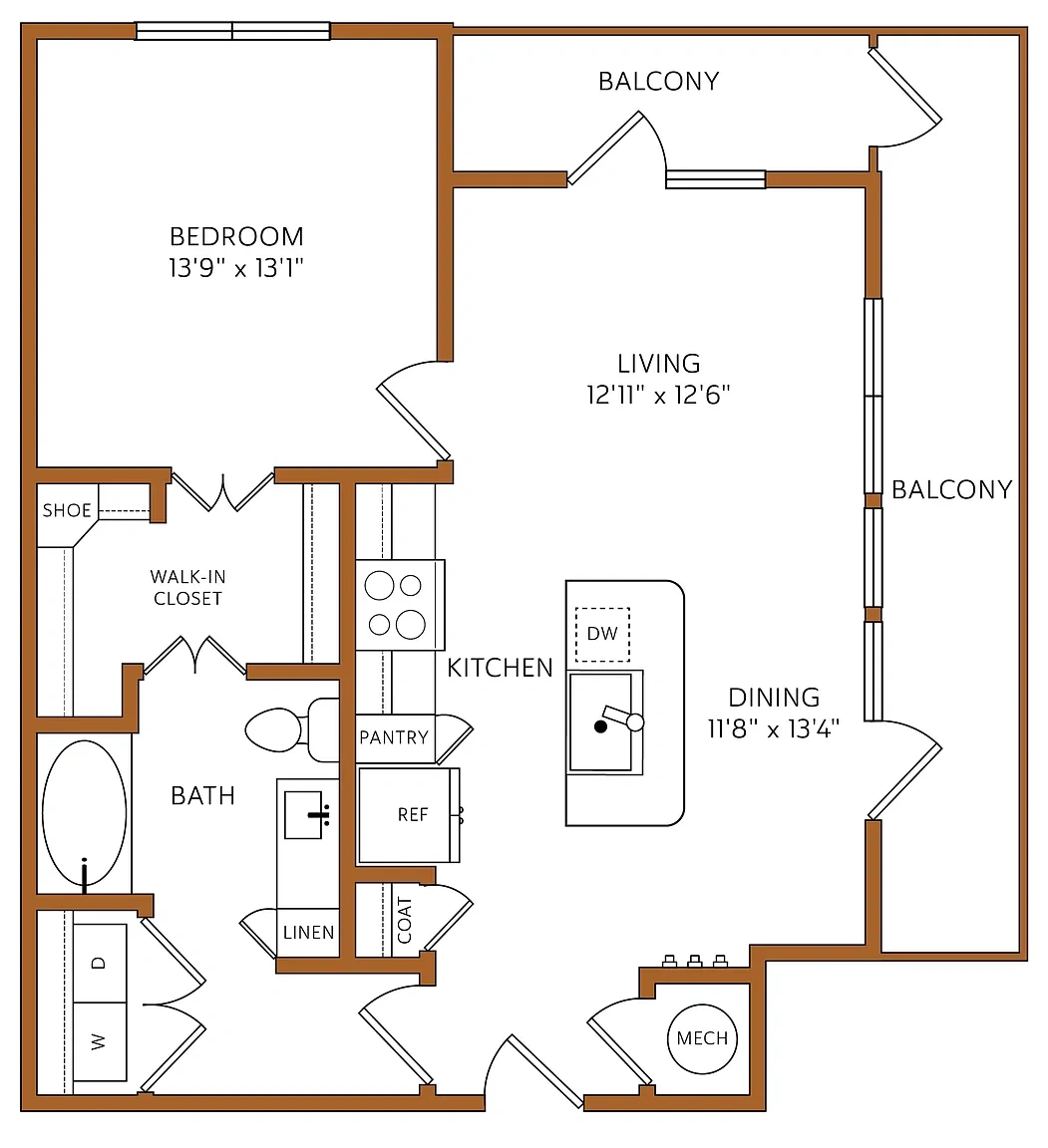 Rye Heights – Floor plan