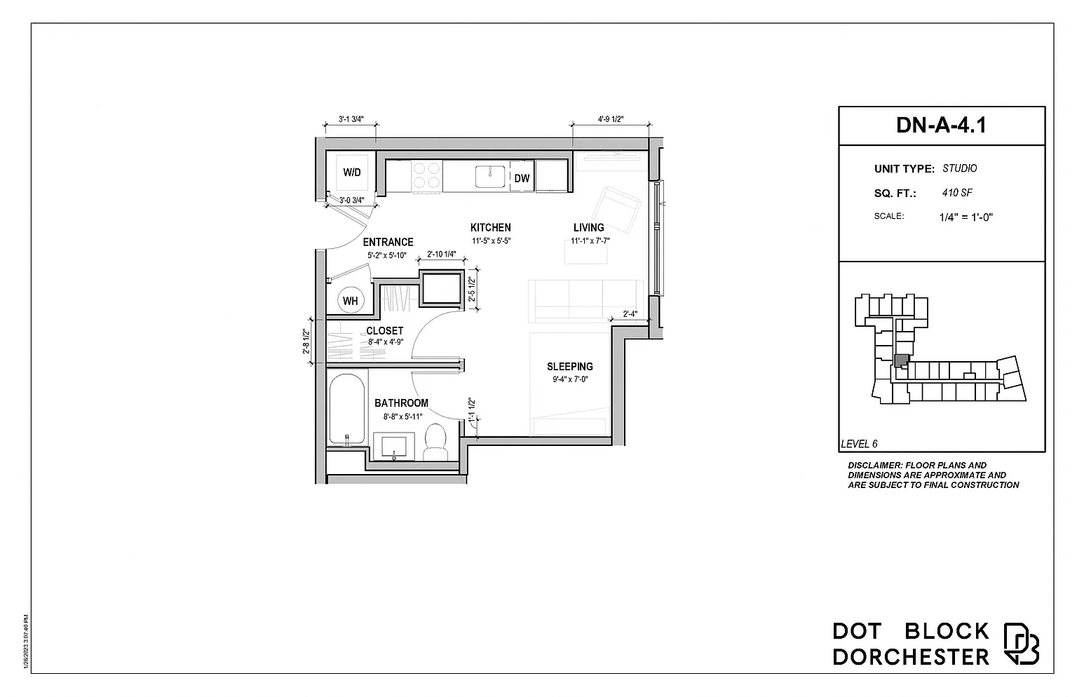 Dot Block – Floor plan