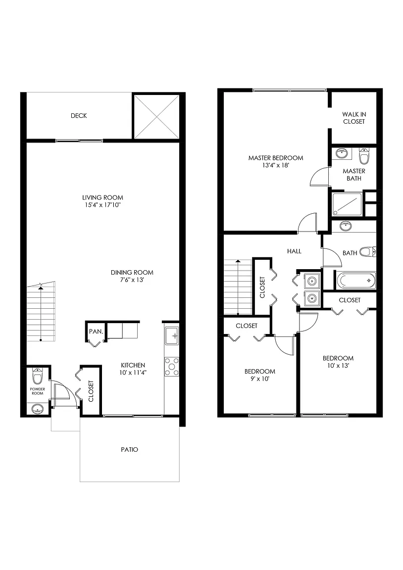 Valley Run – Floor plan