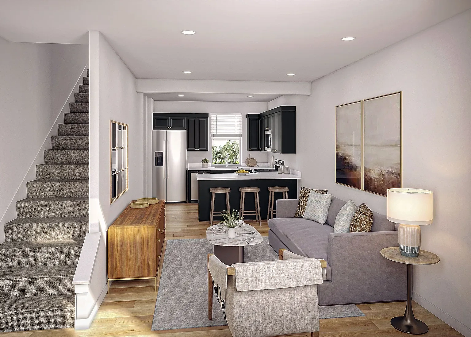 Crescent Townhomes – Floor plan