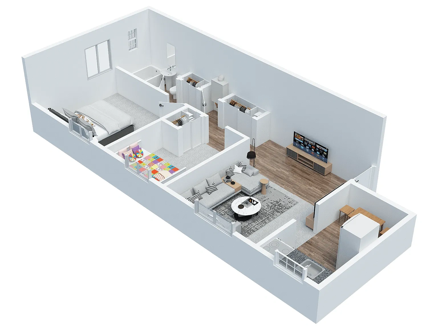 Broadview Gardens Apartments – 2 BD 1 BA