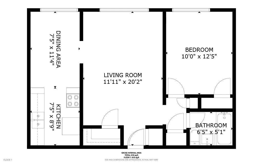 The Avalon – 1 Bedroom