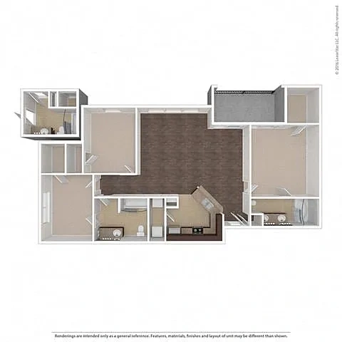 Orion McKinney Apartments – Floor plan
