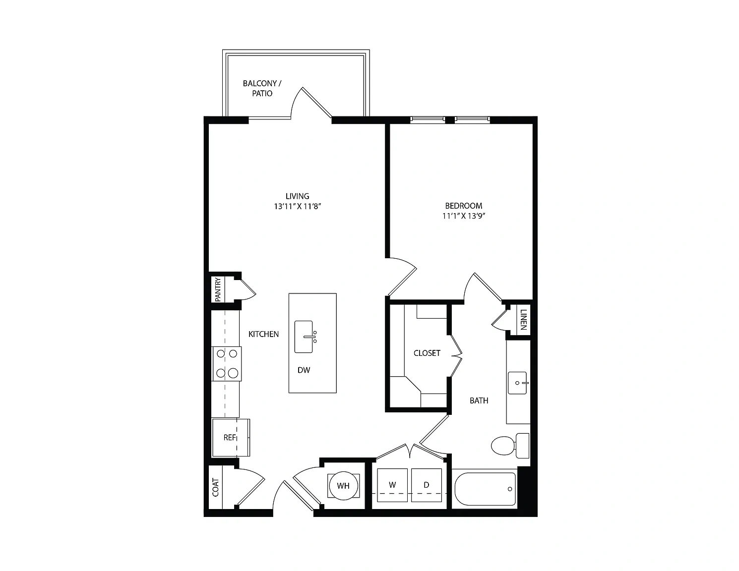 Jefferson Merritt Park – Floor plan