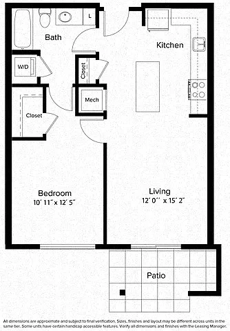 Fort Totten Square – Floor plan