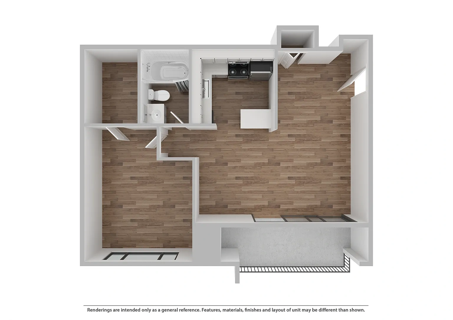 Suburban Park – Floor plan