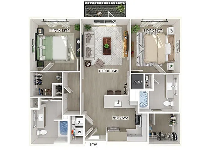 Station 316 Apartments – Floor plan