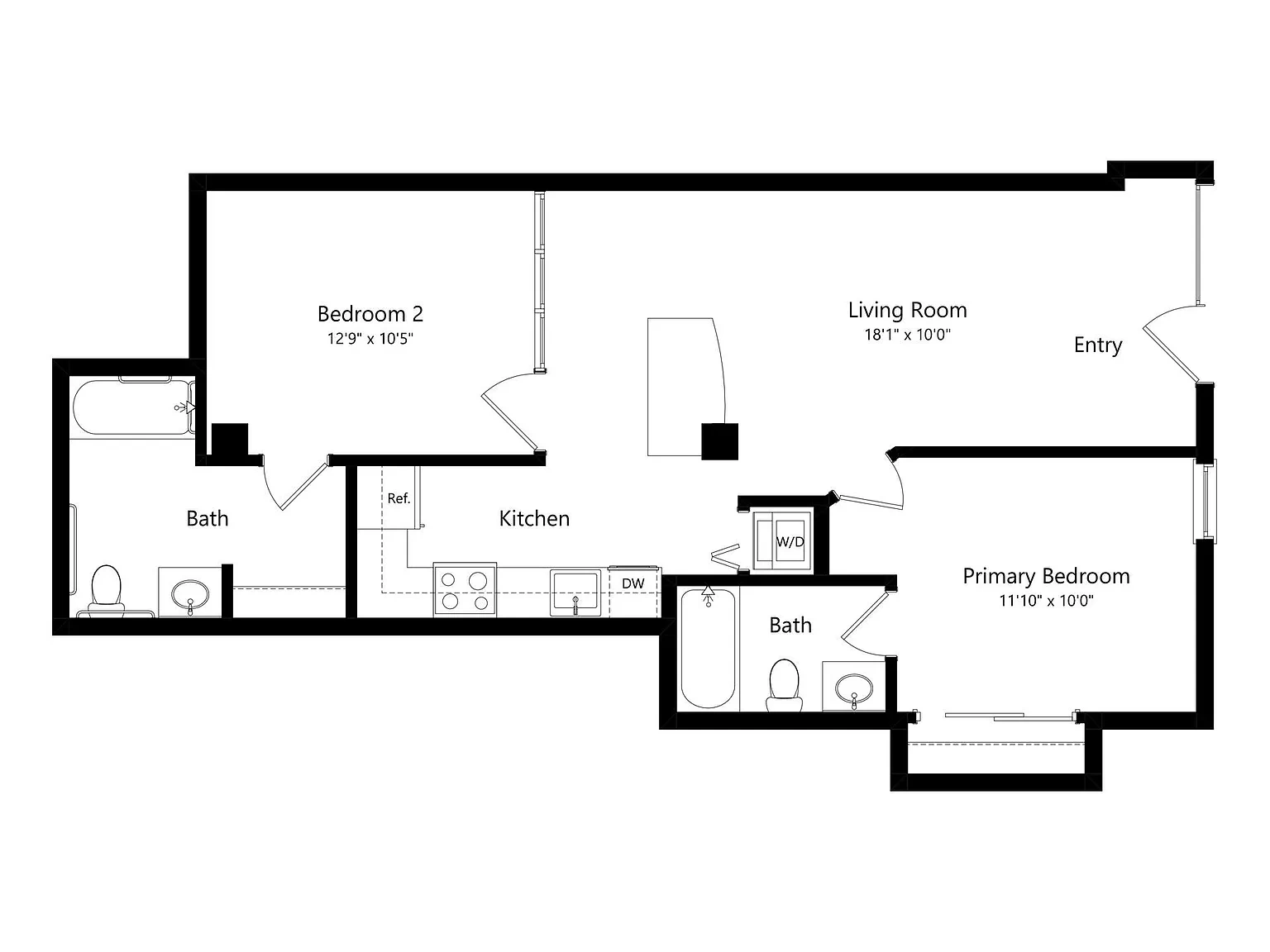 Shiplock Views – Floor plan