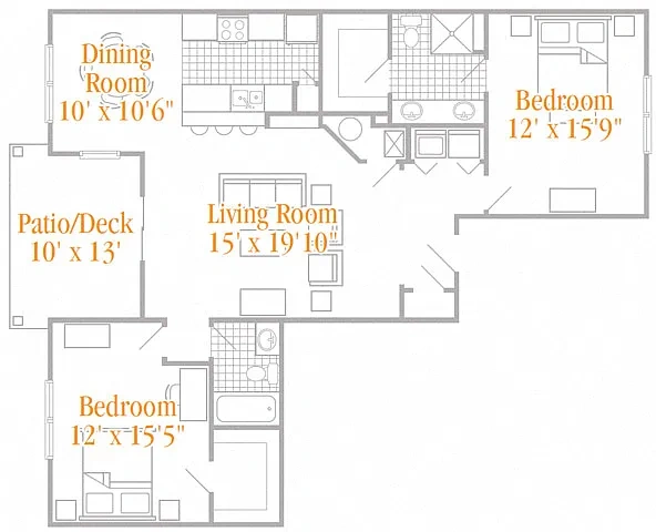 Four Bridges – Floor plan