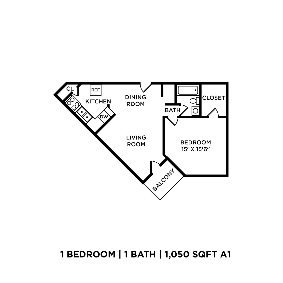Vantage Pointe West Apartment Homes – Floor plan