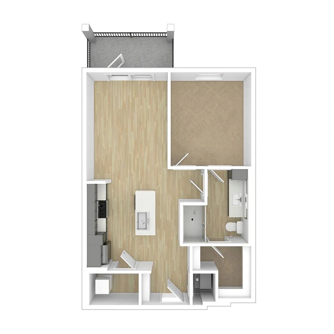 The Everly at Rouzan – Floor plan