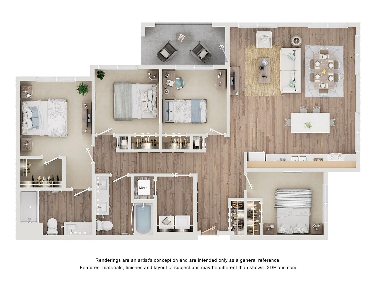 Cobia Cove – Floor plan