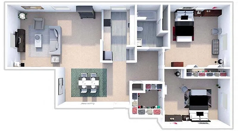 Commodore Perry Apartments – The Summit