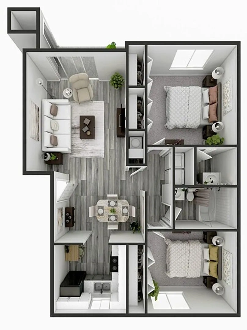 Fairview Court Apartments – Floor plan