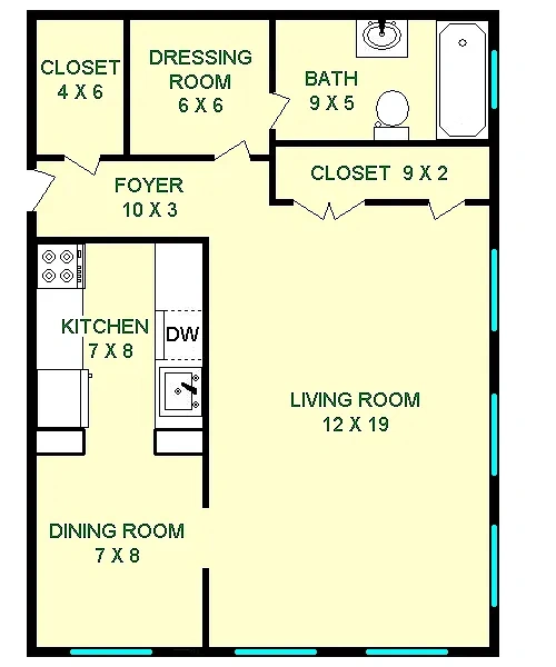 Georgian – Floor plan