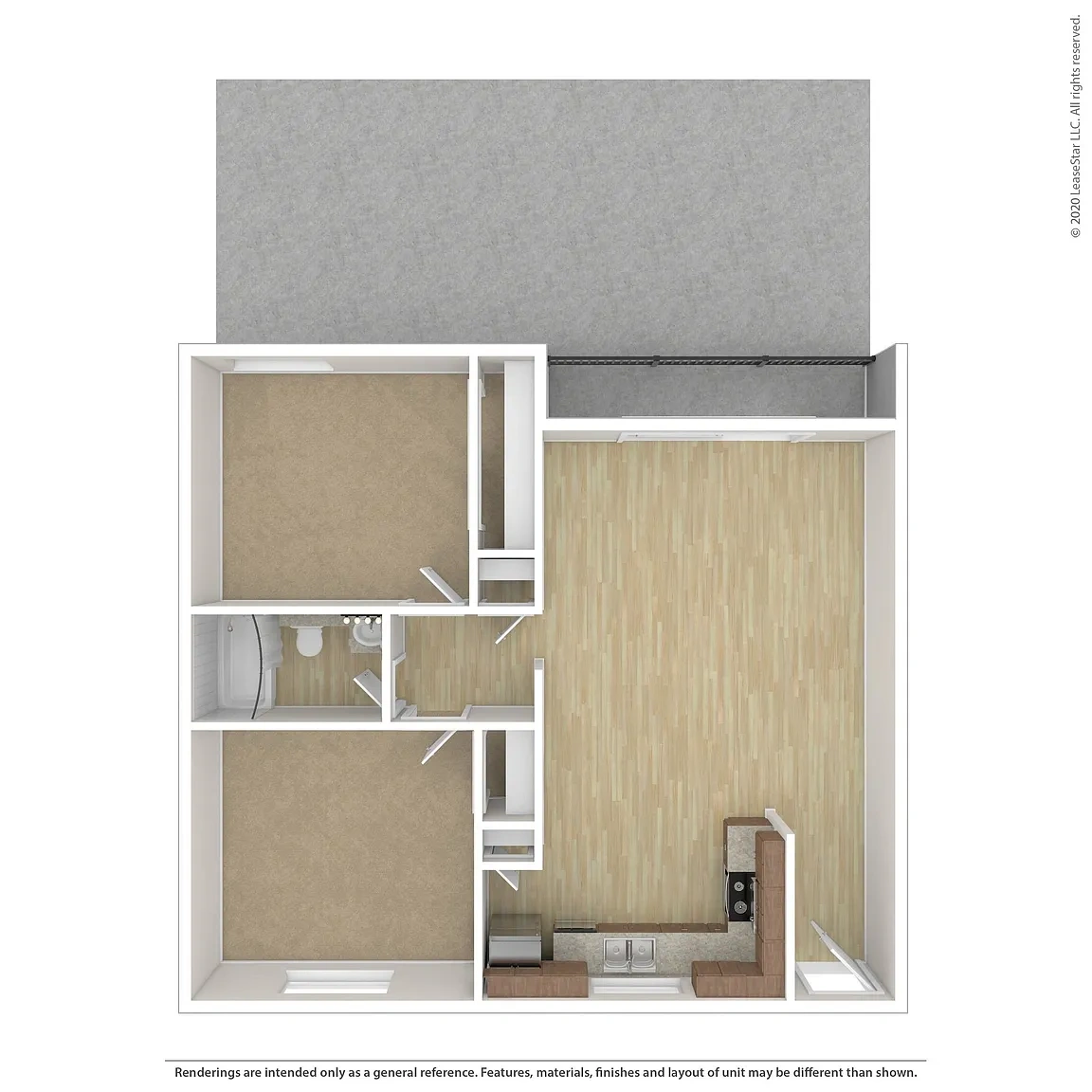 Aspen Park Apartments – Floor plan