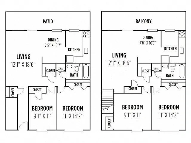 Concord Court Apartments – Floor plan
