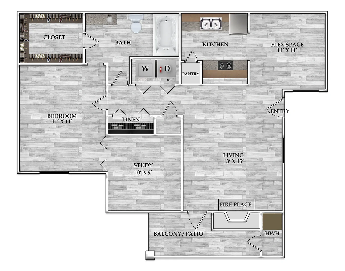 Serena Grove 1 – Floor plan