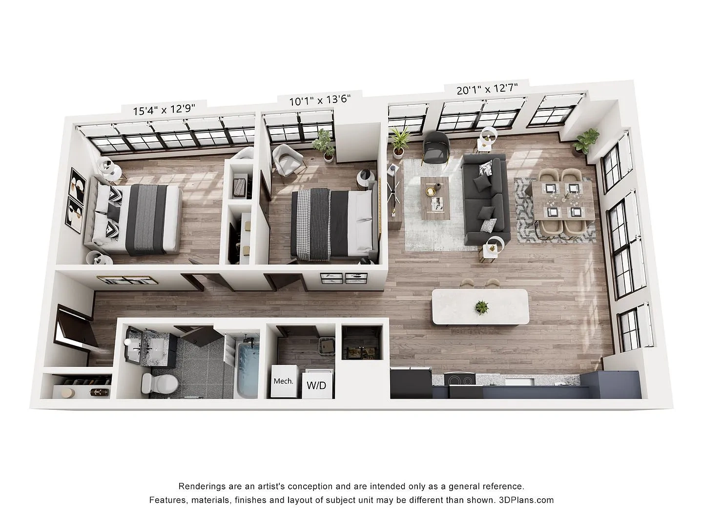 The Dean – Floor plan