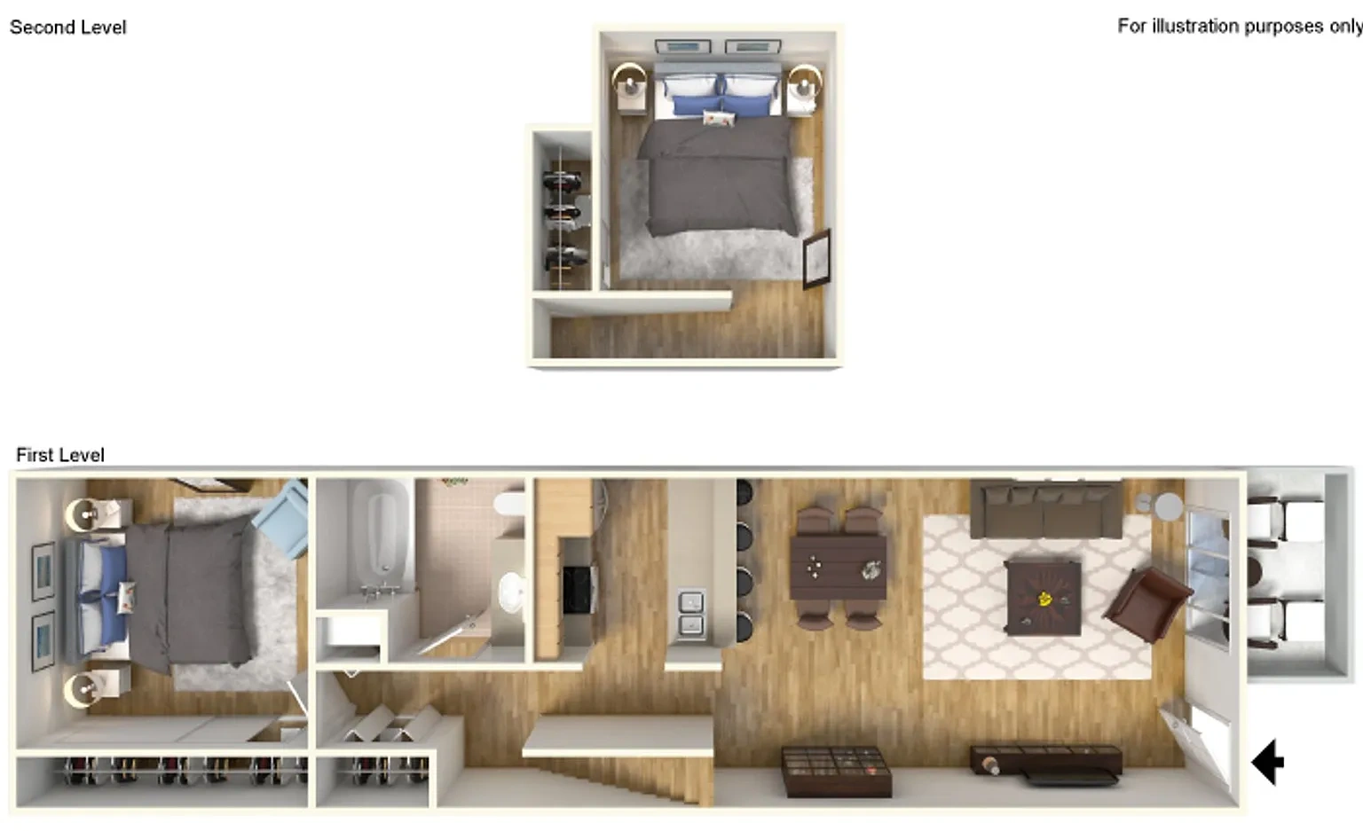 The Timbers Apartments – Floor plan